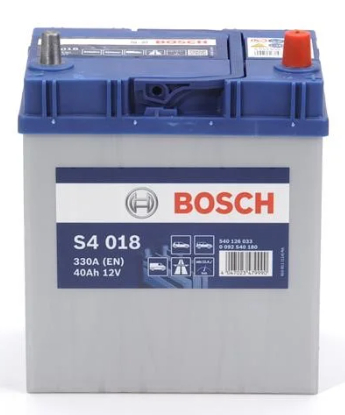 Акумулятор Bosch 12В 40Ач 330А(EN) R+ (0092S40180)