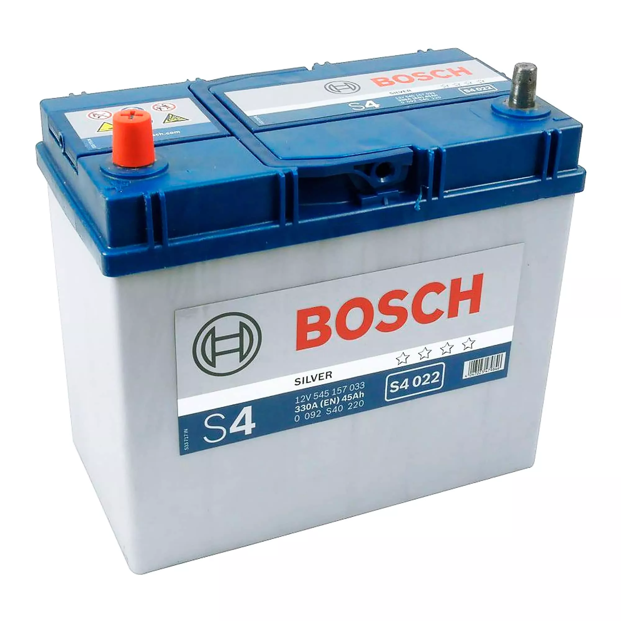 Акумулятор Bosch 12В 45Ач 330А(EN) L+ (0092S40220)
