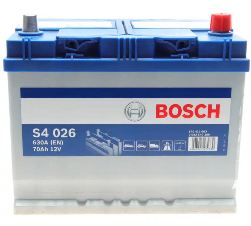 Аккумулятор Bosch 12В 70Ач 630А(EN) R+ (0092S40260)
