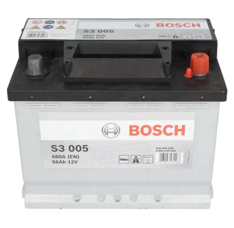 Аккумулятор Bosch 12В 56Ач 480А(EN) R+ (0092S30050)