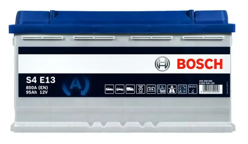 Акумулятор Bosch (Start-Stop EFB) 95Ah-12В EN850 R+ (0092S4E130)