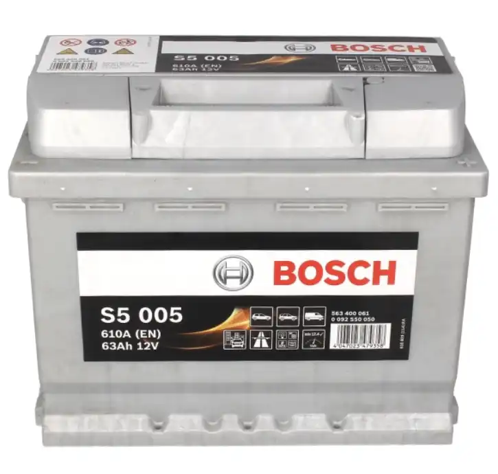 Аккумулятор Bosch 12В 63Ач 610А(EN) R+ (0092S50050)