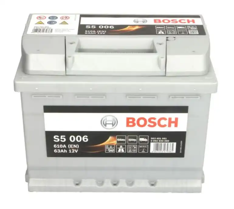 Аккумулятор Bosch 12В 63Ач 610А(EN) L+ (0092S50060)