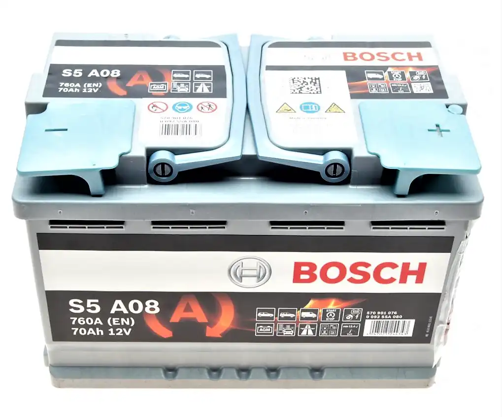 Акумуляиор Bosch AGM 12В 70Ач 760А(EN) R+ Start&Stop (0092S5A080)