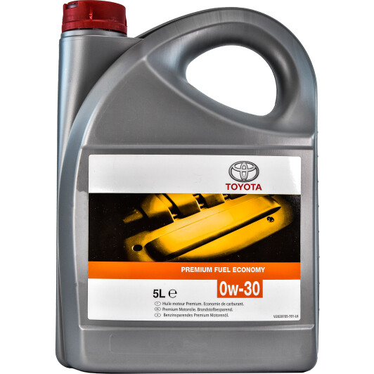 Масло моторное Toyota Premium Fuel Economy 0W-30, 5л (0888082871)