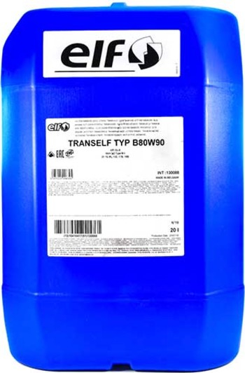 Масло трансмиссионное Elf TRANSELF TYPE B 80W-90, 20 л 130088