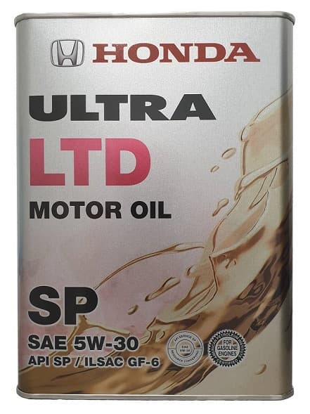 Масло моторное Honda Ultra LTD 5W-30 4л. 0822899974
