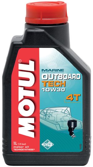 Motul Outboard Tech 4T 10W-30 1 л (106453)
