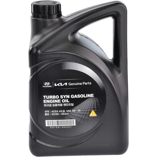 Масло моторное Hyundai/Kia Turbo SYN Gasoline 5W-30, 4л (0510000441)