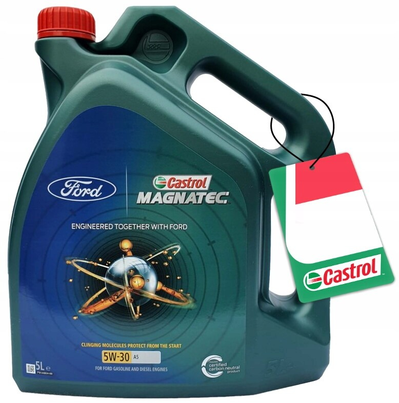 Масло моторное Castrol MAGNATEC A5 5W-30 Ford 5л. (15D5E8)