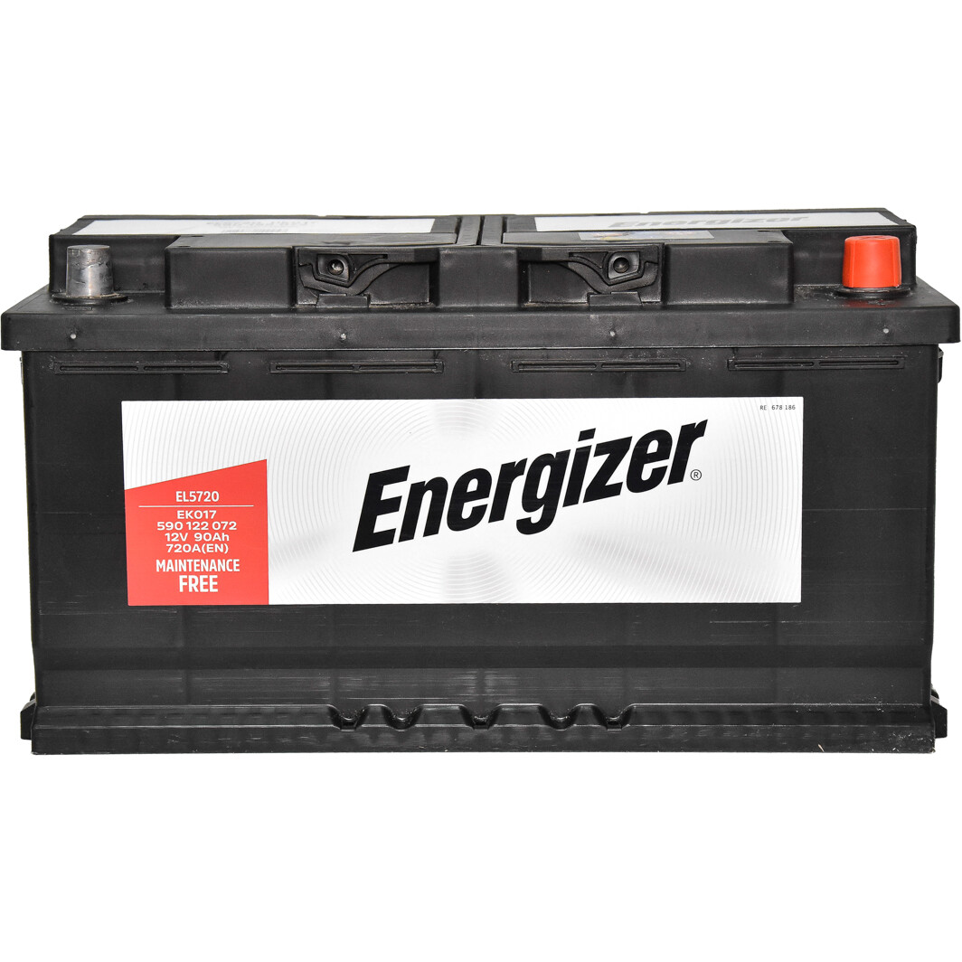 Аккумулятор Energizer 12В-90Аг 720А(EN) R+ (590122072)