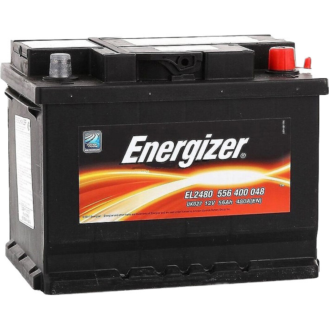 Аккумулятор Energizer 56Ah-12v R+ EN480 (556 400 048)