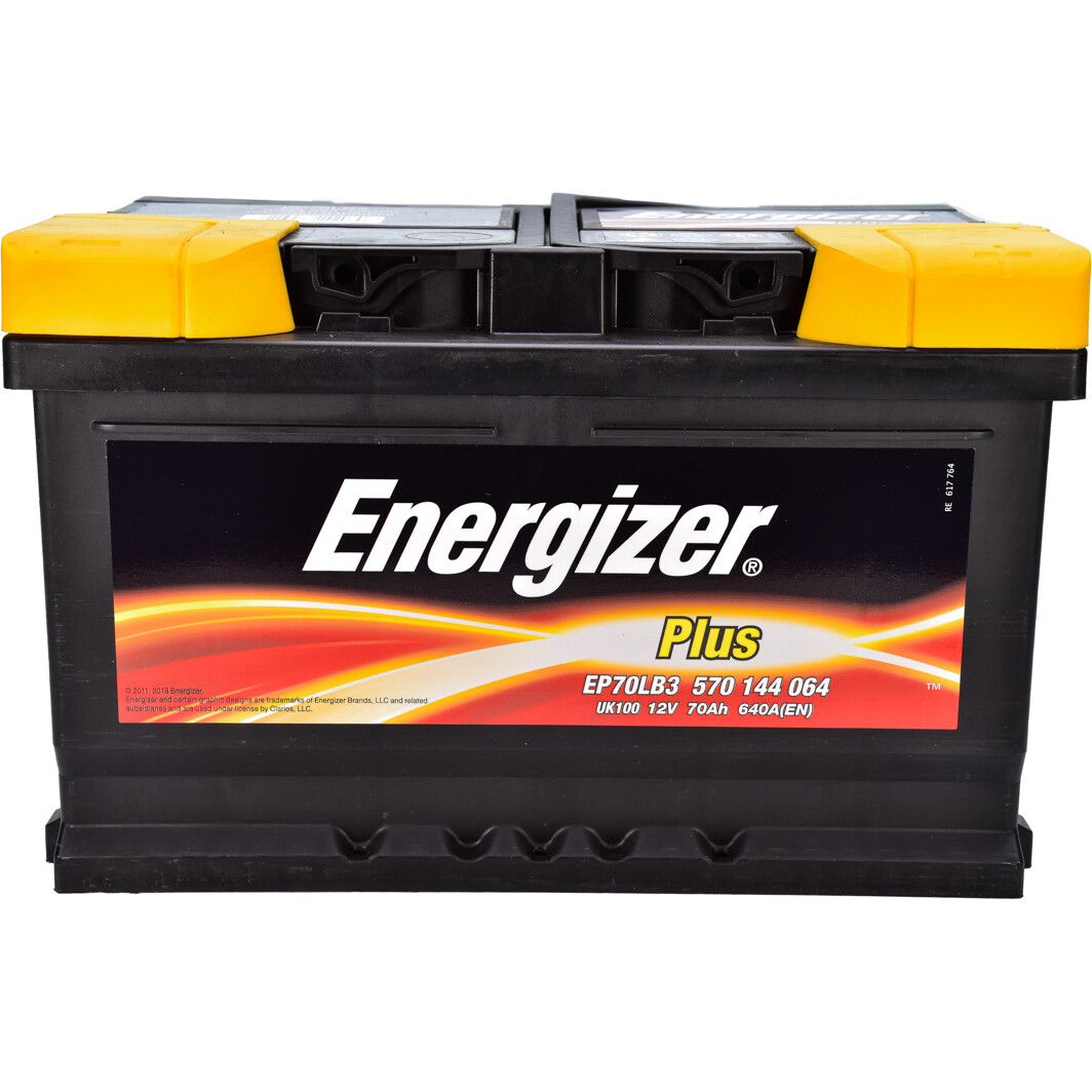 Аккумулятор Energizer Plus 12В-70Аг 640А(EN) R+ (570 144 064)