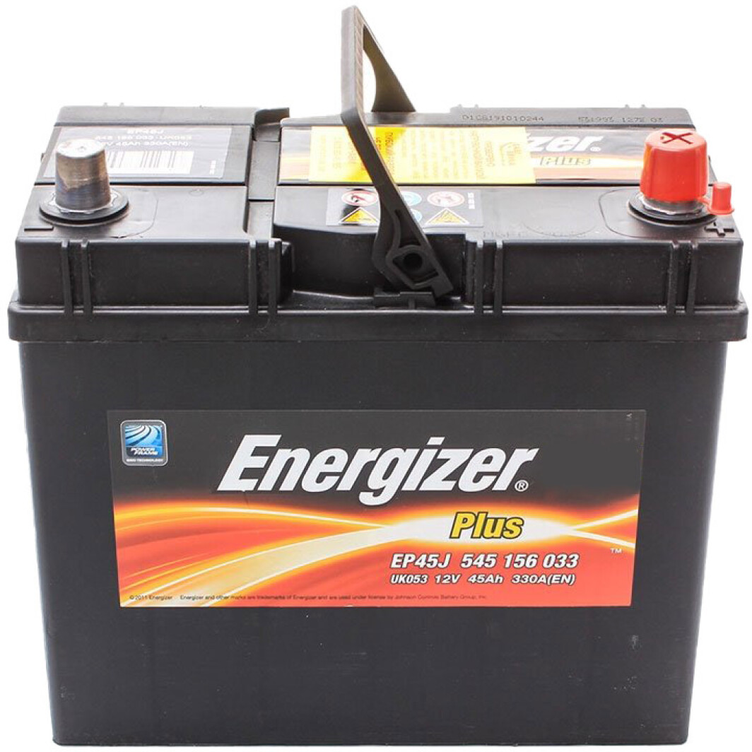 Аккумулятор Energizer Plus 45Ah-12v R+ EN330 Азия (545 156 033)