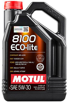 Motul 8100 Eco-Lite 5W-30 5л (108214)