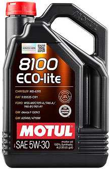 Motul 8100 Eco-lite 5W-30 4л (108213)