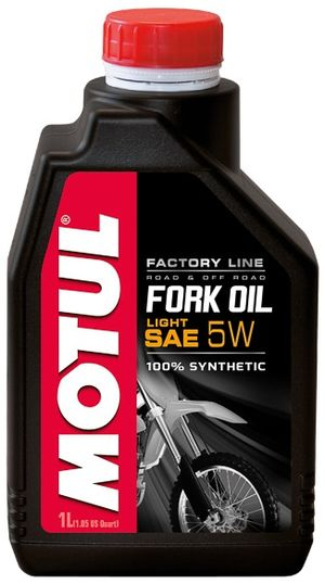 Масло вилочное Fork Oil light Factory Line 5W, 1л