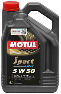 Motul Sport 5W-50 5 л (102716)