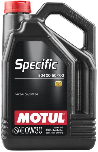 Моторное масло Motul Specific 504 00 507 00 0W-30 5 л (107050)