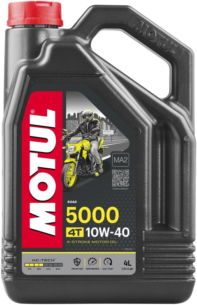 Масло моторное Motul 5000 4T 10W-40 1л (104056)