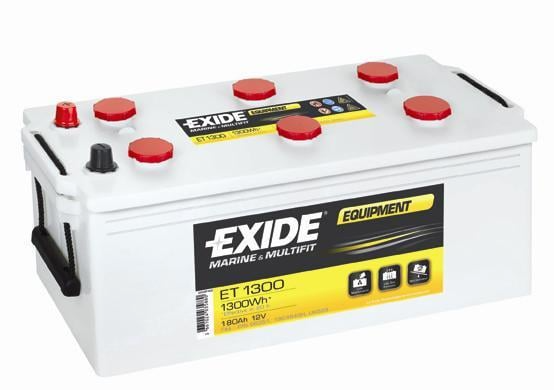 Аккумулятор Exide Equipment 12В-180Ач 900А(EN) L+ (ET1300)