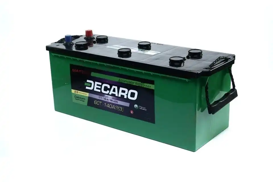 Аккумулятор DECARO MASTER 140Ah-12v L+, EN900 (6СТ-140 3)