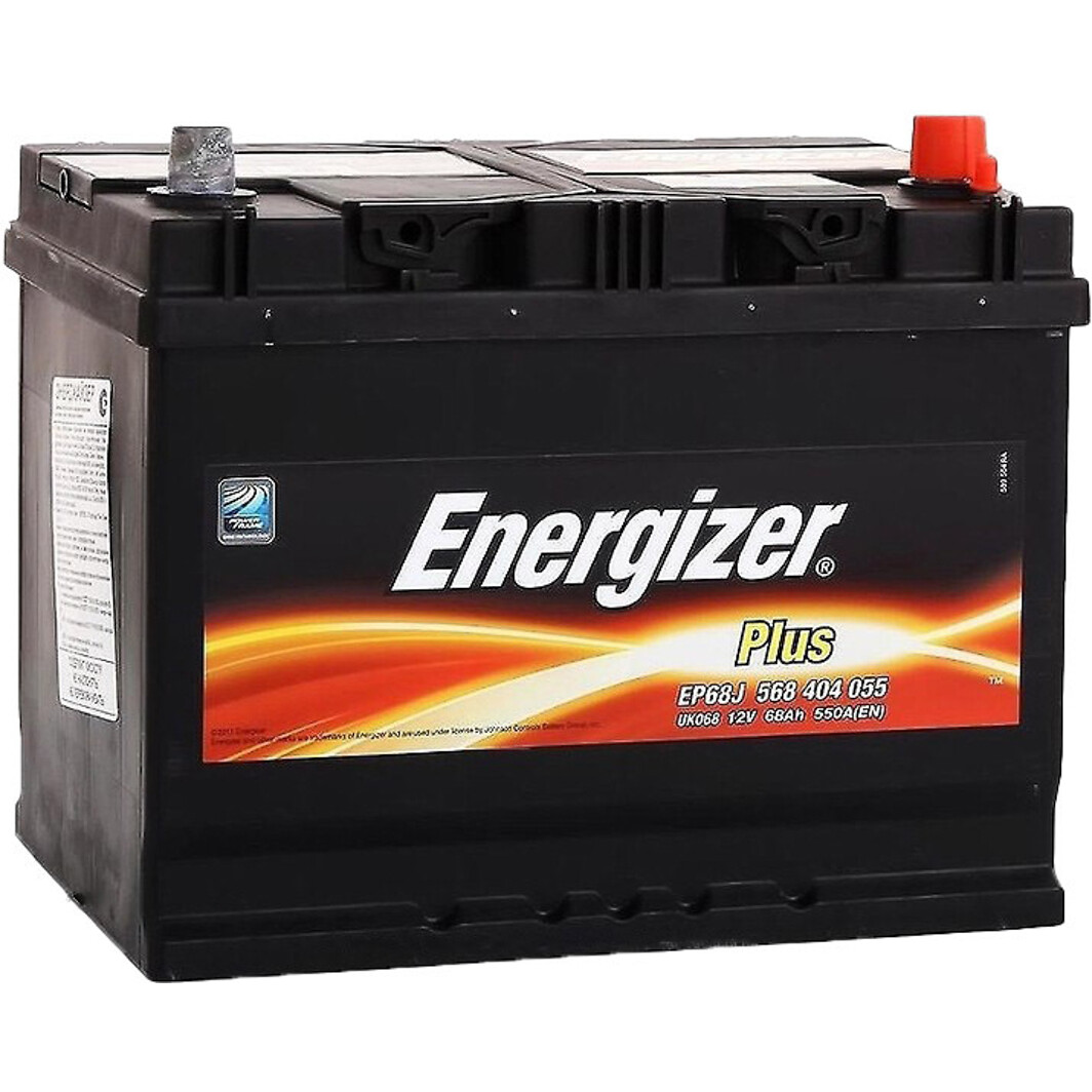 Аккумулятор Energizer Plus 12В-68Ач 550А(EN) R+ (568404055)