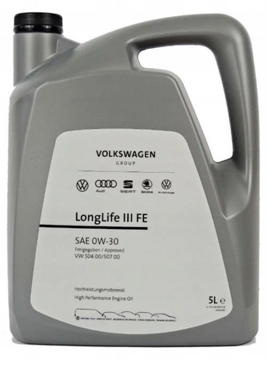 Масло моторное VAG LongLife III FE 0W-30, 5л. (GS55545M4)