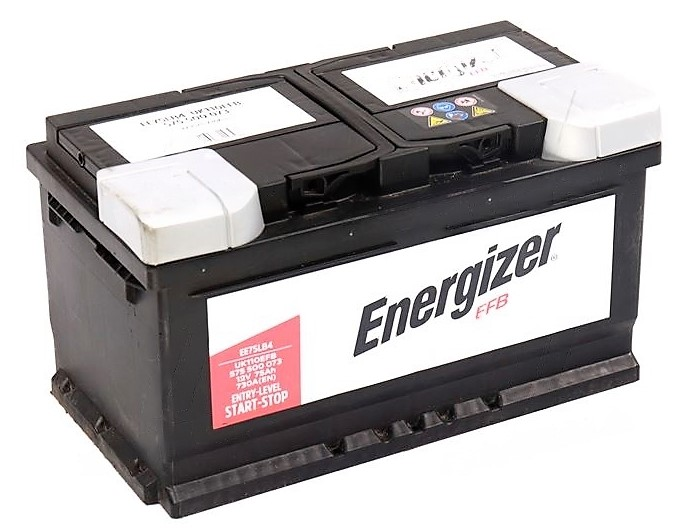 Аккумулятор Energizer EFB Start-Stop 75Ah-12v 730A(EN) R+ (575500073)